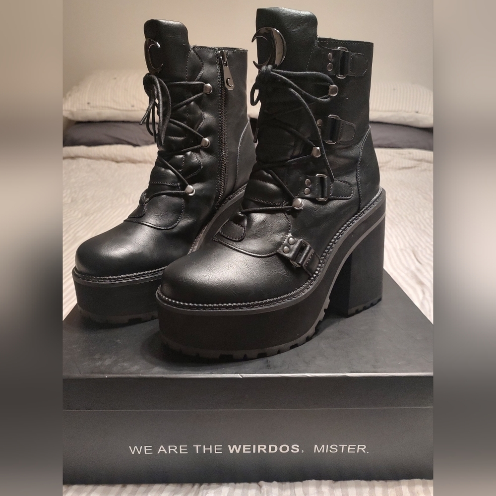 Killstar Broom Rider Boots